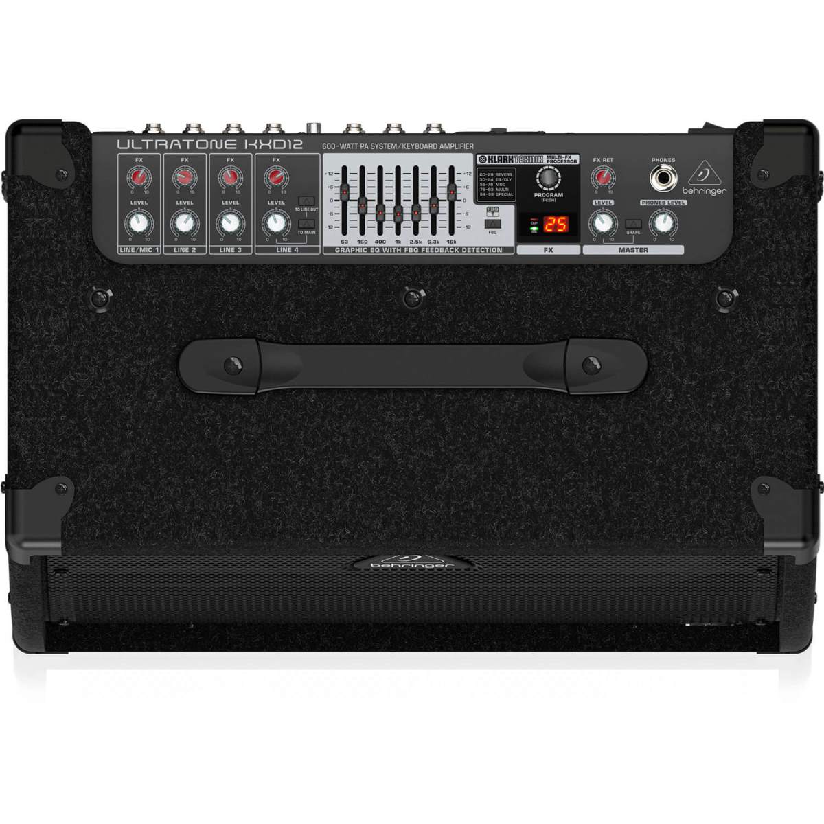 BEHRINGER ULTRATONE KXD12 - Amplificador Teclado y Batería