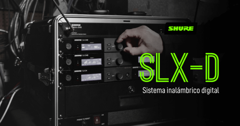 SHURE SLXD24D/SM58 - Micrófono Inalámbrico Shure DUAL