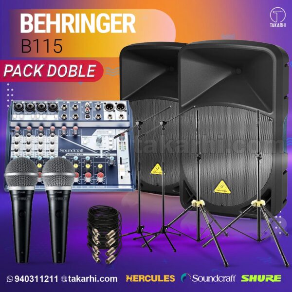 BEHRINGER B115 (PACK DOBLE)