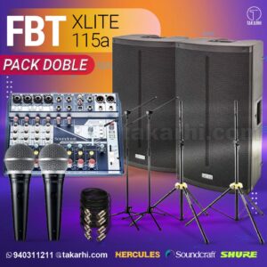 FBT X LITE 115A (PACK DOBLE)