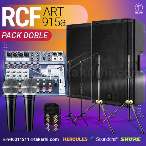 RCF ART 915A (PACK DOBLE)