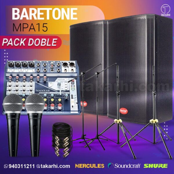 BARETONE MPA-15 (PACK DOBLE)