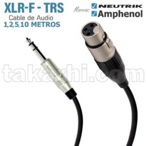 CABLE XLR-F PLUG