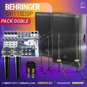 BEHRINGER DR115DSP (PACK DOBLE)