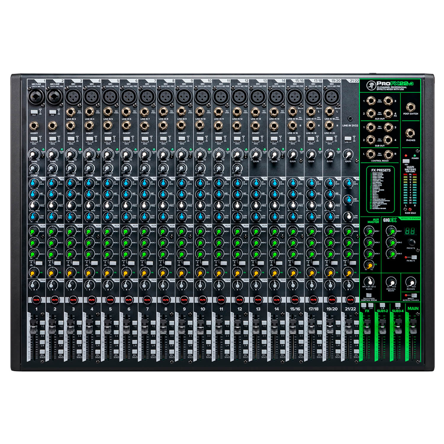 MACKIE PROFX22V3