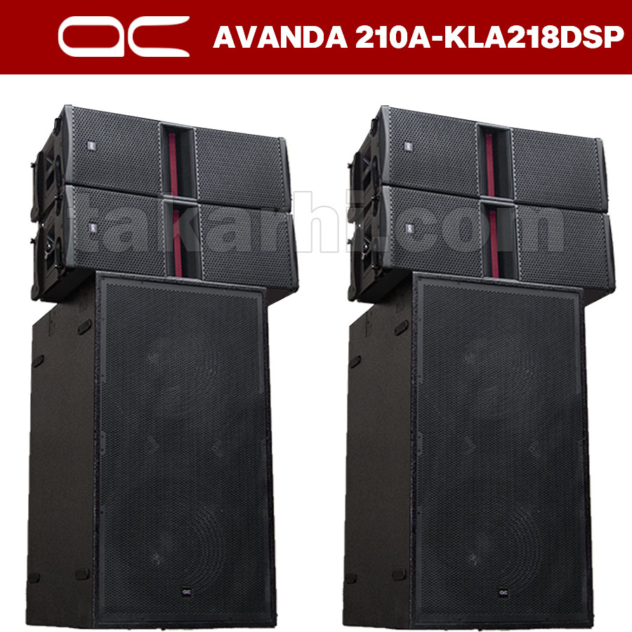 AUDIOCENTER AVANDA 210A-KLA218DSP DOBLE