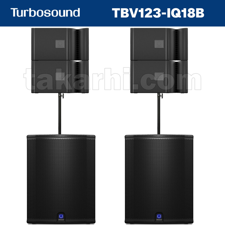 TURBOSOUND TBV123-IQ18B DOBLE