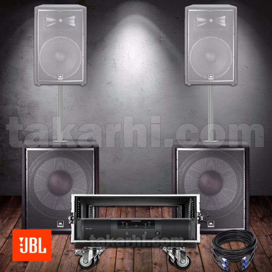 COMBO SUB JBL JRX218S